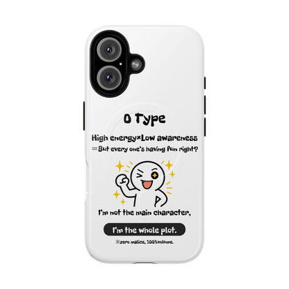 Photo of O Blood Type Phone Case Magnetic Charging Compatible & Bold Personality Design from IROHA - STUDIO