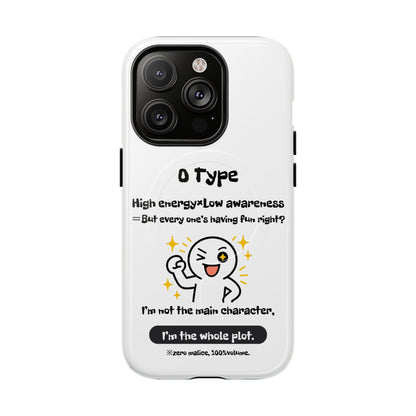 Photo of O Blood Type Phone Case Magnetic Charging Compatible & Bold Personality Design from IROHA - STUDIO