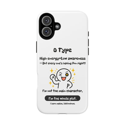 Photo of O Blood Type Phone Case Magnetic Charging Compatible & Bold Personality Design from IROHA - STUDIO