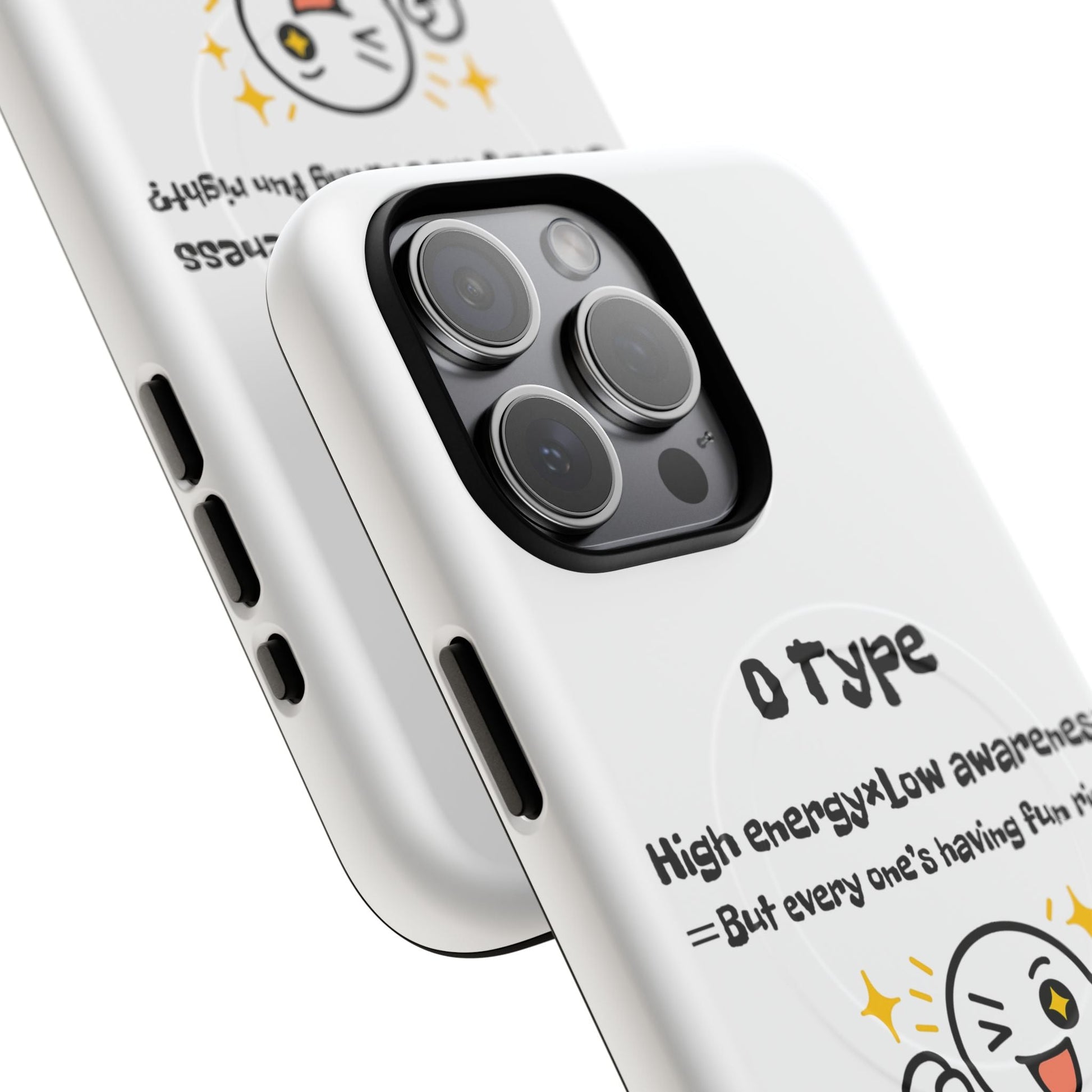 Photo of O Blood Type Phone Case Magnetic Charging Compatible & Bold Personality Design from IROHA - STUDIO