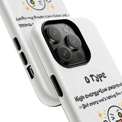 Photo of O Blood Type Phone Case Magnetic Charging Compatible & Bold Personality Design from IROHA - STUDIO