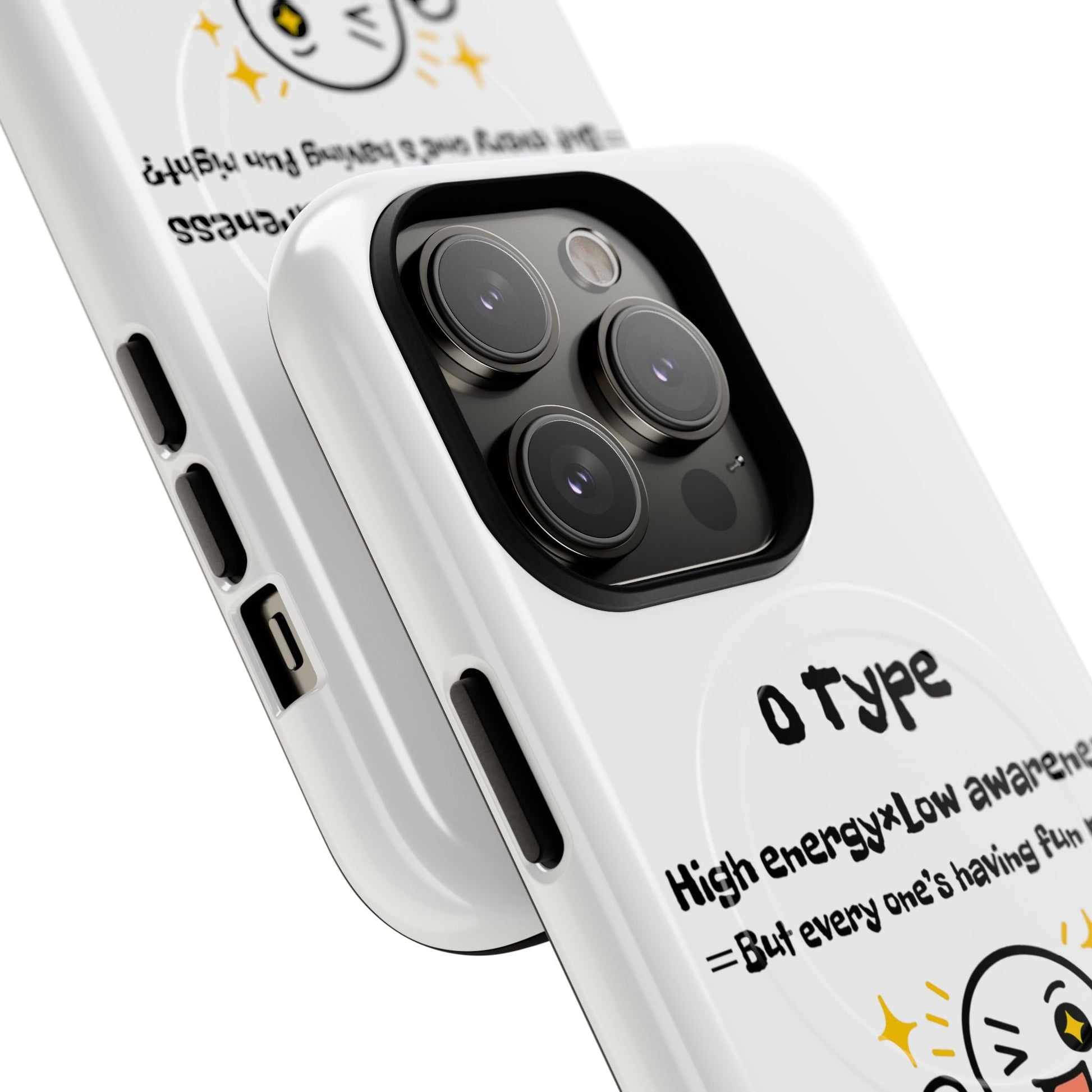 Photo of O Blood Type Phone Case Magnetic Charging Compatible & Bold Personality Design from IROHA - STUDIO