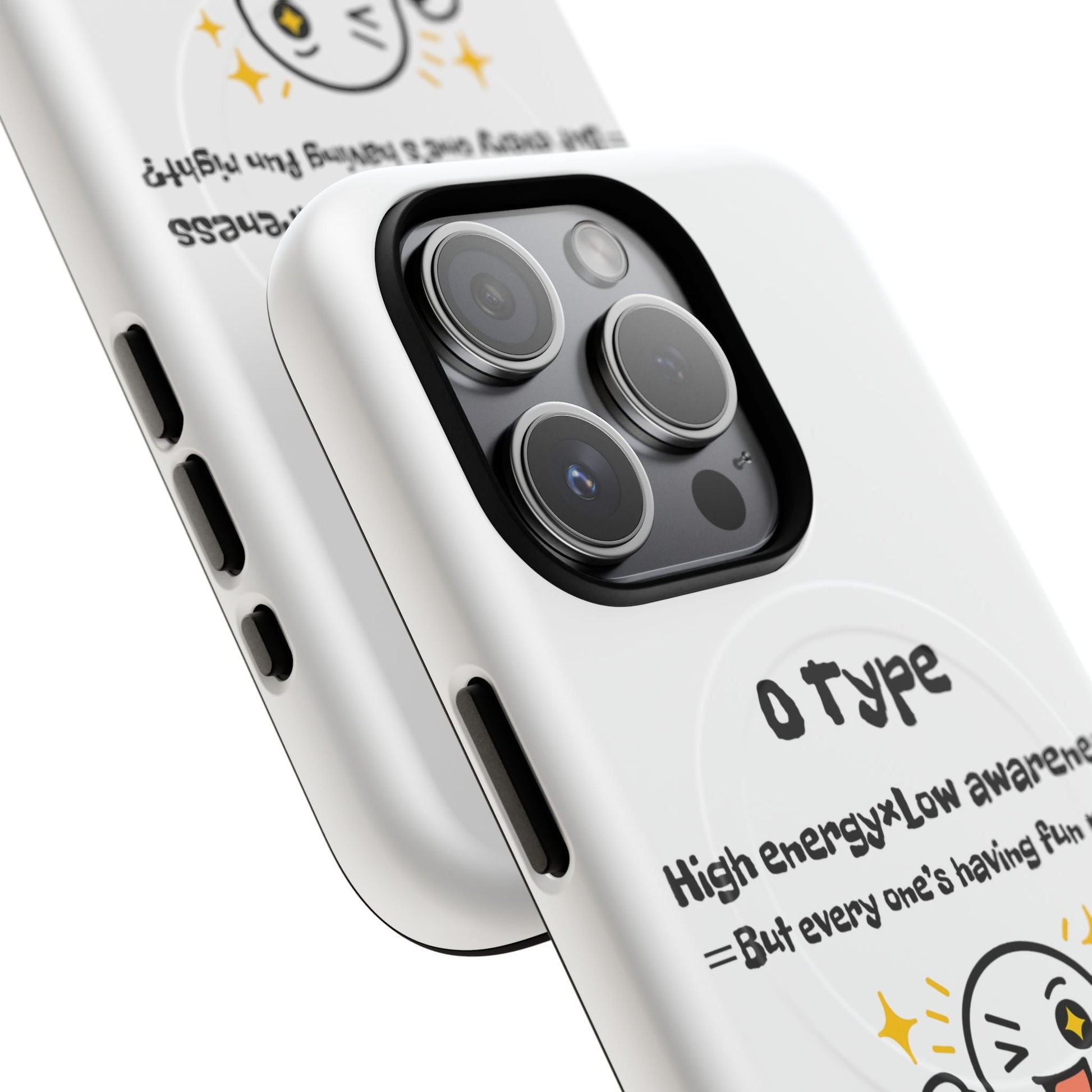 Photo of O Blood Type Phone Case Magnetic Charging Compatible & Bold Personality Design from IROHA - STUDIO