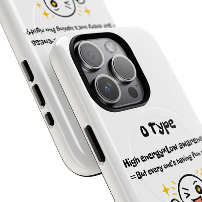 Photo of O Blood Type Phone Case Magnetic Charging Compatible & Bold Personality Design from IROHA - STUDIO