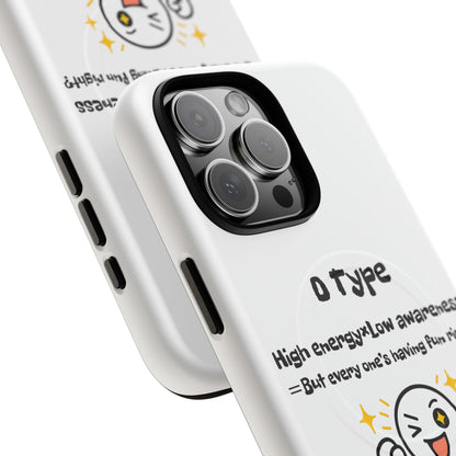 Photo of O Blood Type Phone Case Magnetic Charging Compatible & Bold Personality Design from IROHA - STUDIO