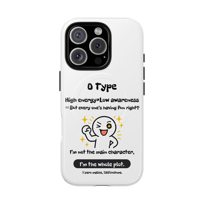 Photo of O Blood Type Phone Case Magnetic Charging Compatible & Bold Personality Design from IROHA - STUDIO