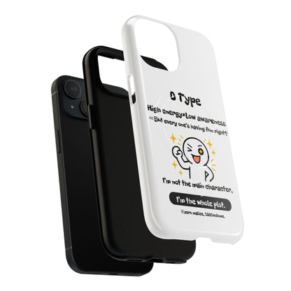 Photo of O Blood Type Phone Case Magnetic Charging Compatible & Bold Personality Design from IROHA - STUDIO