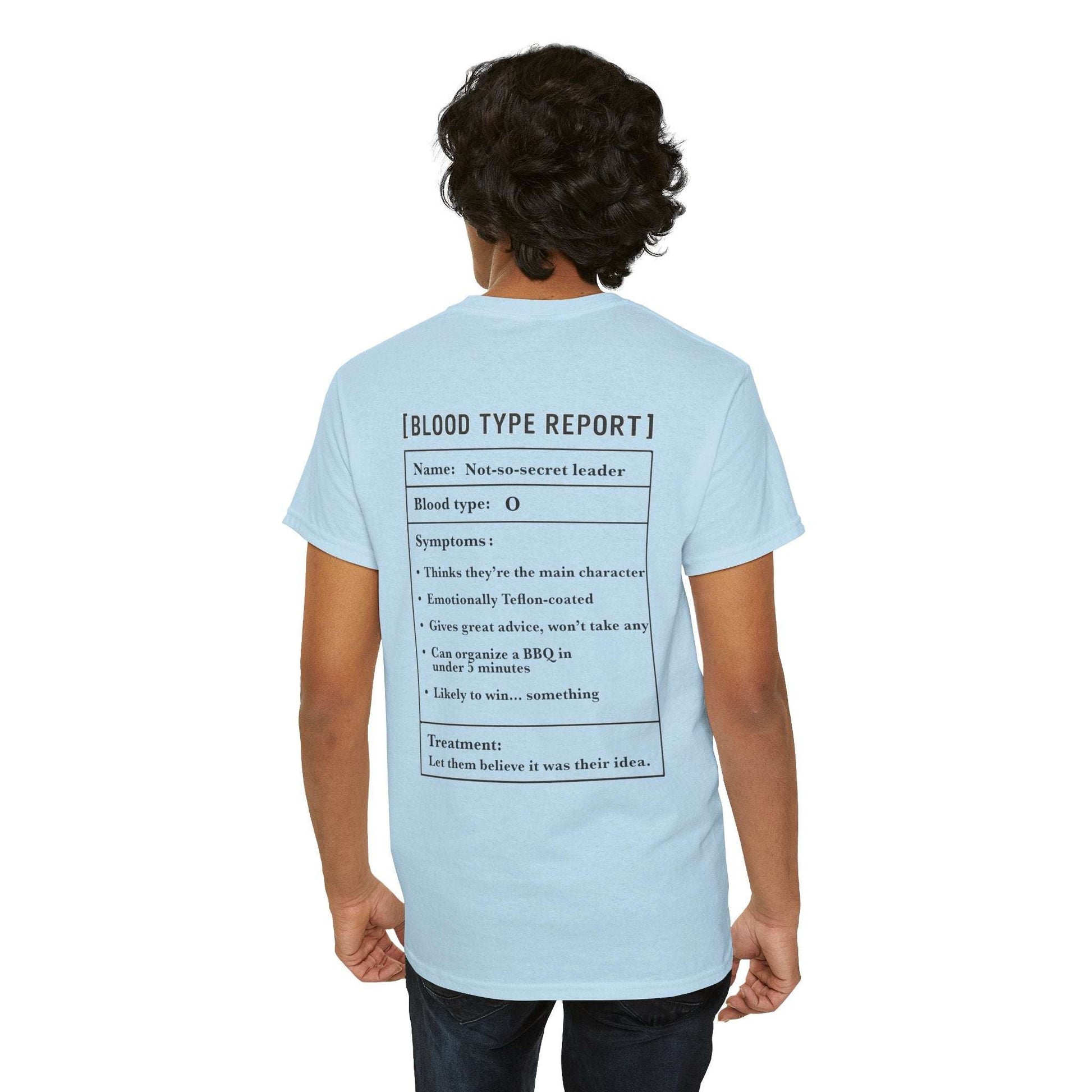 O Blood Type T-Shirt – Funny Insect Tee Japanese Humour Gift by IROHA-studio